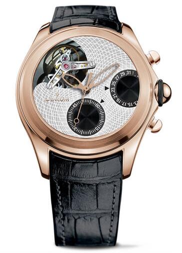 Review Corum L398 / 02977 - 398.100.55 / 0001 BG01 Bubble Heritage Tourbillon Chronograph Discount replica watch